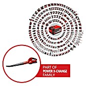 Einhell Power X-Change Soplador de hojas de batería (18 V, Iones de litio, 1 batería, Velocidad de soplado: 210 km/h)