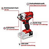 Einhell Power X-Change 18V Akku-Schlagschrauber TE-CI 18/1 Li (18 V, Ohne Akku) | BAUHAUS