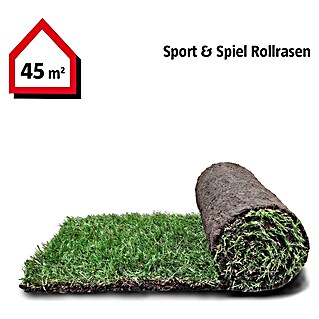 Piardino Rollrasen Flächenpaket (45 m², Sport- & Spielrasen)