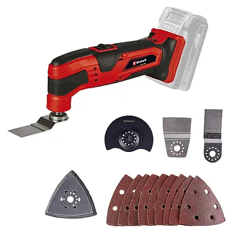 Einhell Power X-Change 18V Akku-Multifunktionswerkzeug TC-MG 18 Li-Solo