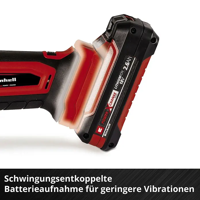Einhell Power X-Change 18V Akku-Multifunktionswerkzeug TC-MG 18 Li-Solo - 18 V, Ohne Akku - Akku-Schlagschrauber von Einhell mit Power X-Change-Akku für vibrationsarmes Arbeiten.