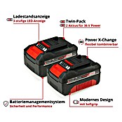 Einhell Power X-Change Akku Twinpack 4,0 Ah (18 V, 4 Ah)