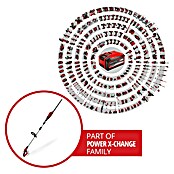 Einhell Power X-Change Cortasetos de batería (18 V, Iones de litio, Sin batería, Longitud de corte: 40 cm)