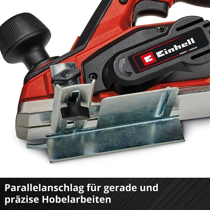 Einhell Power X-Change 18V Akku-Hobel TE-PL 18/82 Li-Solo (18 V, Ohne Akku, Max. Leerlaufdrehzahl: 15 000 U/min) | BAUHAUS