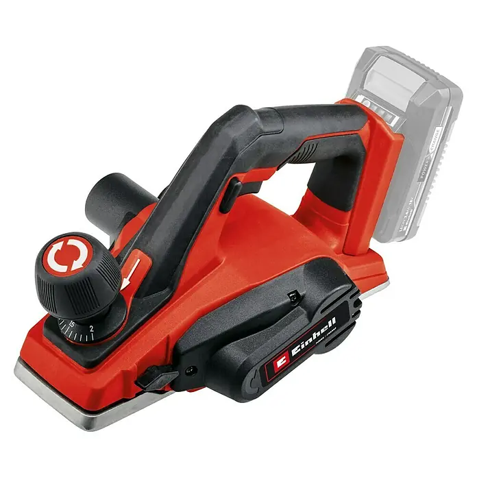 Einhell Power X-Change 18V Akku-Hobel TE-PL 18/82 Li-Solo - 18 V, Ohne Akku, Max. Leerlaufdrehzahl: 15.000 U/min - Akku-Hobel von Einhell, ideal für Holzbearbeitungsarbeiten. Leistungsstark, kabellos und einfach zu bedienen.