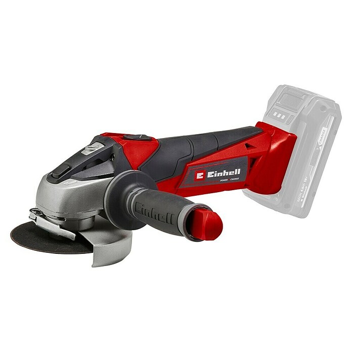Einhell Power X-Change 18V Amoladora angular de batería TE-AG 18/115 Li (18 V, Sin batería, Diámetro disco: 115 mm, Con maletín) | BAUHAUS