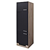 Flex-Well Turin Geräteumbauschrank (57 x 60 x 200 cm, Anthrazit Miniperl, 1 Nische für integrierten Kühlschrank) | BAUHAUS