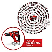 Einhell PXC 18V Akku-Bohrhammer TE-HD 18/12 Li - Solo (18 V, Ohne Akku, 1,3 J) | BAUHAUS