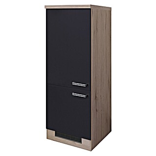 Flex-Well Turin Kühlumbauschrank (B x T x H: 60 x 60 x 162 cm, Anthrazit Miniperl)