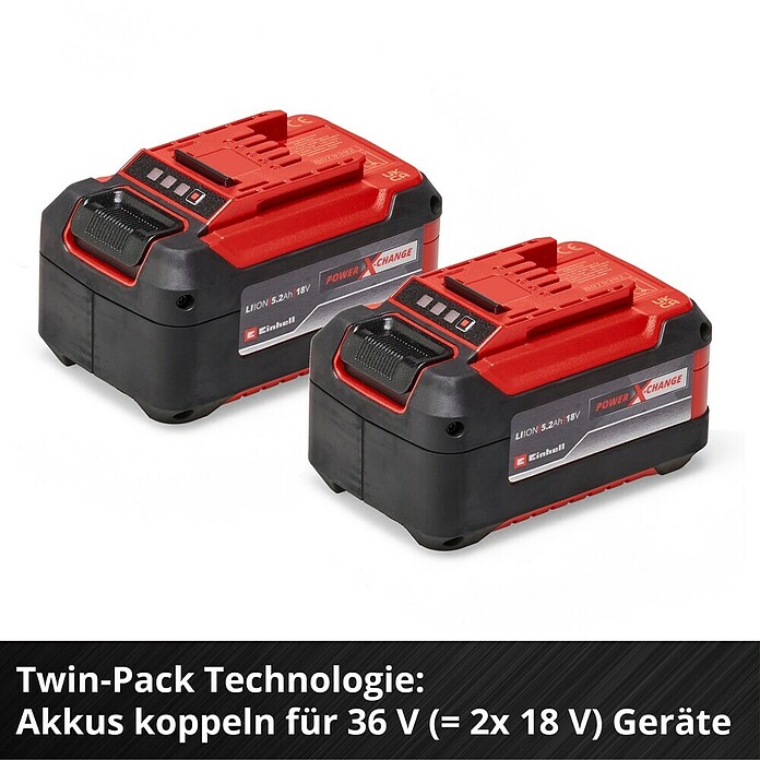 Einhell Professional Akku & Ladegerät PXC-Starter-Kit (18 V, 1 Akku, 5,2 Ah) | BAUHAUS