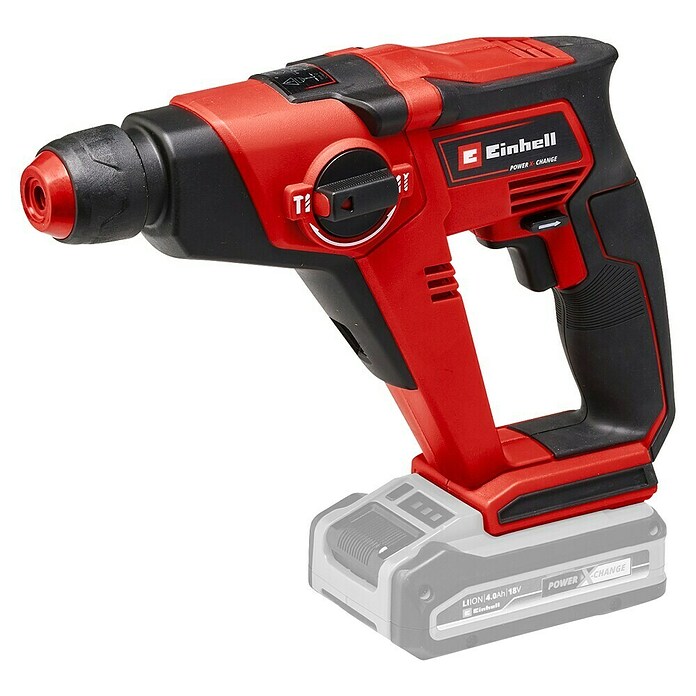 Einhell PXC 18V Akku-Bohrhammer TE-HD 18/12 Li - Solo (18 V, Ohne Akku, 1,3 J) | BAUHAUS