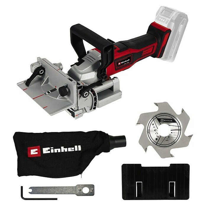Einhell Power X-Change 18V Akku-Flachdübelfräse TE-BJ 18 Li - Solo (18 V, Ohne Akku, Leerlaufdrehzahl: 6 500 U/min) | BAUHAUS