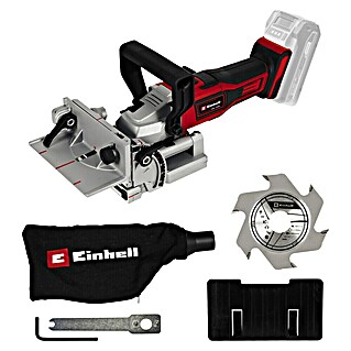 Einhell Power X-Change 18V Akku-Flachdübelfräse TE-BJ 18 Li - Solo (18 V, Ohne Akku, Leerlaufdrehzahl: 6.500 U/min)