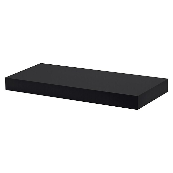 Dolle Estante flotante Big Board (L x An x Al: 57 x 25 x 5 cm, Negro, Carga soportada: 30 kg) | BAUHAUS