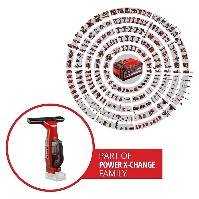 Einhell Power X-Change 18V Akumulatorski čistilnik oken BRILLIANTO  (18 V, Brez baterije, Prostornina posode: 0,1 l) | 2339 - Nass-/ Trockensauger Marke | BBDM - Reinigungsgeräte | BBD - Elektro WZ/Großmaschinen | BB - ElektroWZ/Großmaschinen | B - Werkz/Masch/Maschzubeh/Auto | BAUHAUS