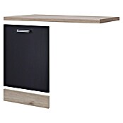 Flex-Well Turin Geschirrspülerfront (L x B x H: 60 x 110 x 86 cm, Anthrazit Miniperl) | BAUHAUS