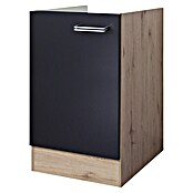 Flex-Well Turin Spülenunterschrank (B x T x H: 50 x 57 x 82 cm, Anthrazit Miniperl) | BAUHAUS