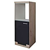 Flex-Well Turin Kühlumbauschrank (B x T x H: 60 x 57 x 169,5 cm, Anthrazit Miniperl) | BAUHAUS