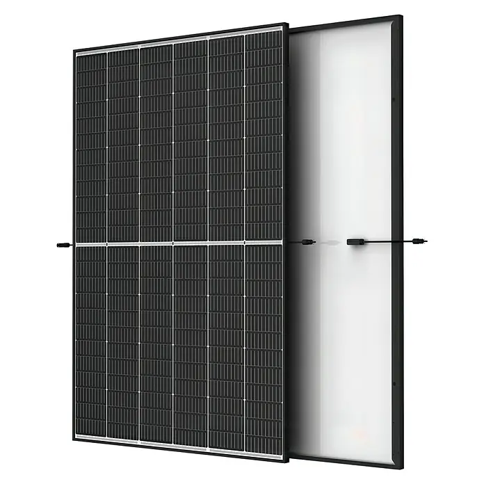 Trina Solarmodul TSM-465 NEG9RC.28 - 0% MwSt. gem. § 12 Abs. 3 UStG - Monofazial, Nennleistung: 465 W, L x B x H: 176,2 x 113,4 x 3 cm - Doppelseitiges Solarmodul im Profil. Dieses Solarmodul ist ideal für Solarstromanlagen und zeichnet sich durch hohe Leistung aus.