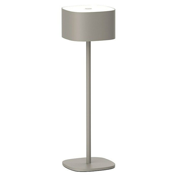 Ferotehna Punjiva stolna svjetiljka Lucy  (2 W, D x Š x V: 262 x 81 x 262 mm, Topla bijela, Siva) | BAUHAUS