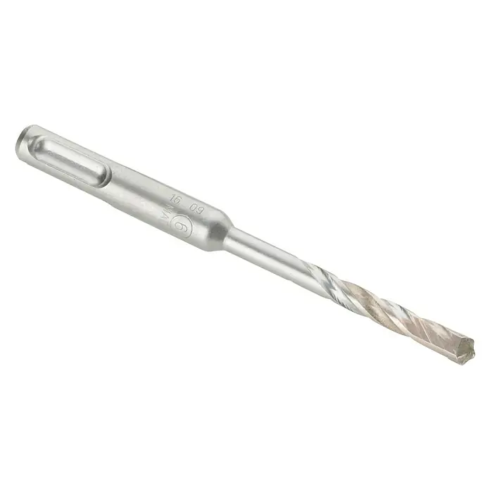 DeWalt Broca para hormigón y mampostería DT9502-QZ - 1 ud., Diámetro de la broca: 4 mm - Una broca de martillo SDS Plus plateada de 6 mm, ideal para perforar agujeros en mampostería y hormigón. La broca asegura una perforación eficiente.