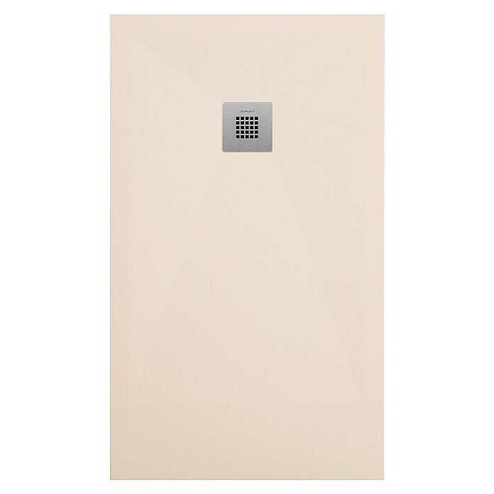 Duplach Plato de ducha Plus (L x An: 100 x 70 cm, Material compuesto, Crema) | BAUHAUS