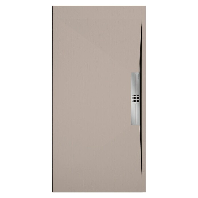 Duplach Plato de ducha Side (L x An: 80 x 80 cm, Material compuesto, Arena) | BAUHAUS