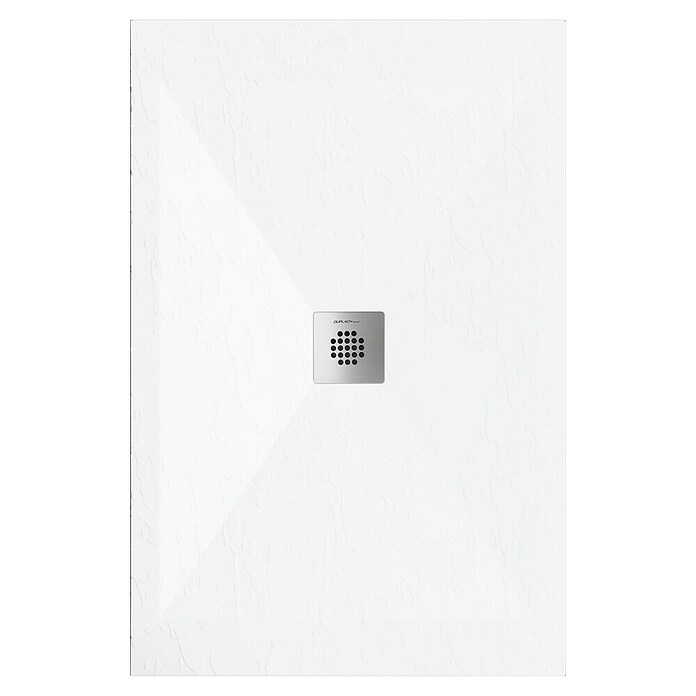 Duplach Plato de ducha Sorty (L x An: 90 x 90 cm, Material compuesto, Blanco) | BAUHAUS
