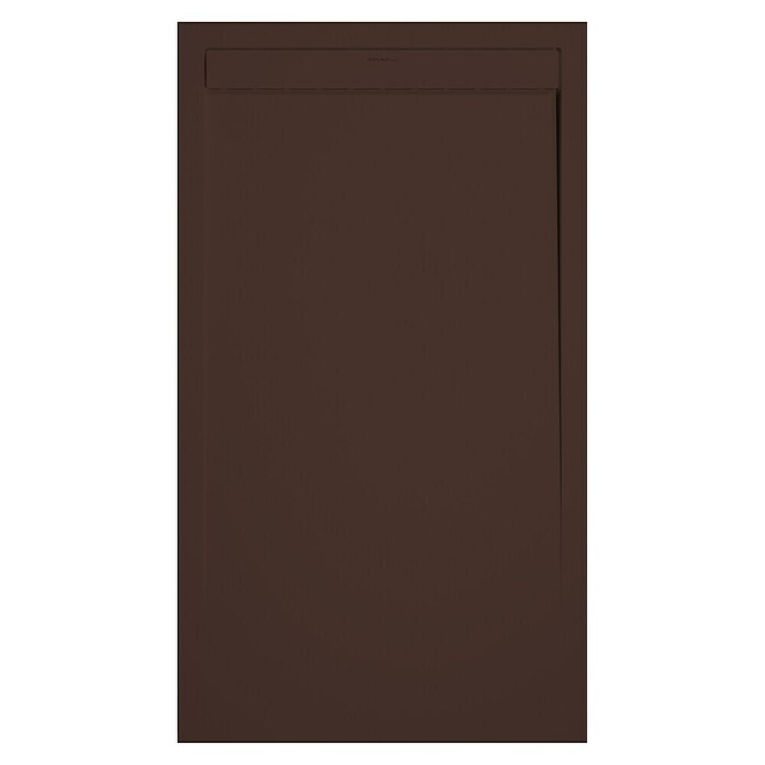 Duplach Plato de ducha Smart (L x An: 200 x 70 cm, Material compuesto, Chocolate) | BAUHAUS