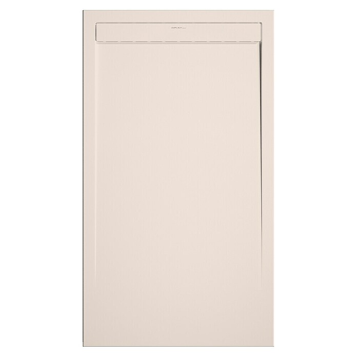 Duplach Plato de ducha Smart (L x An: 210 x 80 cm, Material compuesto, Crema) | BAUHAUS