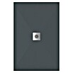 Duplach Plato de ducha Sorty (L x An: 110 x 80 cm, Material compuesto, Antracita) | BAUHAUS