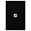 Duplach Plato de ducha Sorty (L x An: 180 x 70 cm, Material compuesto, Negro) | BAUHAUS