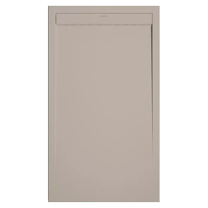 Duplach Plato de ducha Smart - L x An: 160 x 80 cm, Material compuesto, Arena - Plato de ducha beige de Duravit, diseño moderno y minimalista, perfecto para un baño elegante.