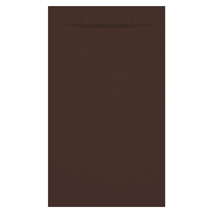 Duplach Plato de ducha Zeus (L x An: 80 x 70 cm, Material compuesto, Chocolate) | BAUHAUS