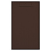 Duplach Plato de ducha Zeus (L x An: 80 x 70 cm, Material compuesto, Chocolate) | BAUHAUS