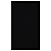 Duplach Plato de ducha Zeus (L x An: 210 x 70 cm, Material compuesto, Negro) | BAUHAUS