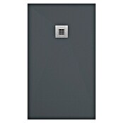 Duplach Plato de ducha Plus (L x An: 140 x 80 cm, Material compuesto, Antracita) | BAUHAUS