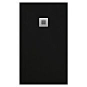Duplach Plato de ducha Plus (L x An: 110 x 90 cm, Material compuesto, Negro) | BAUHAUS