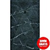 Duplach Plato de ducha 3D (L x An: 120 x 90 cm, Material compuesto, Negro Marquina) | BAUHAUS