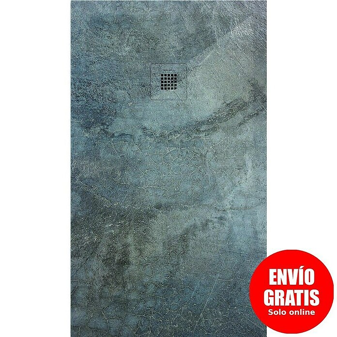 Duplach Plato de ducha 3D (L x An: 170 x 90 cm, Material compuesto, Cemento) | BAUHAUS