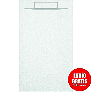 Duplach Plato de ducha Zeus (L x An: 110 x 80 cm, Material compuesto, Blanco)