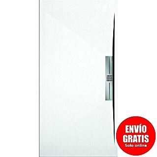 Duplach Plato de ducha Side (L x An: 140 x 70 cm, Material compuesto, Cemento)