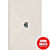 Duplach Plato de ducha Sorty (L x An: 180 x 70 cm, Material compuesto, Crema) | BAUHAUS