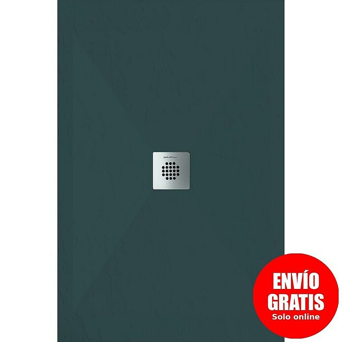 Duplach Plato de ducha Sorty (L x An: 180 x 70 cm, Material compuesto, Antracita) | BAUHAUS