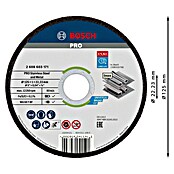 Bosch Professional Rezalna plošča Standard for Inox Rapido  (Premer diska: 125 mm, Debelina plošče: 1 mm) | Rezalni diski | Dodatki za kotne brusilnike | Dodatna oprema za stroje | Orodja in stroji | Izdelki | BAUHAUS