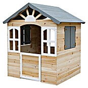 Dobar Spielhaus (L x B x H: 115 x 102 x 129 cm, Holz, Naturbelassen/Anthrazit) | BAUHAUS