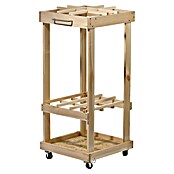 Dobar Gerätehalter (L x B x H: 38 x 38 x 86 cm, Holz) | BAUHAUS