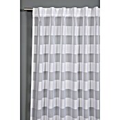 Schlaufenschal Streifen (Weiß, Polyester) | BAUHAUS