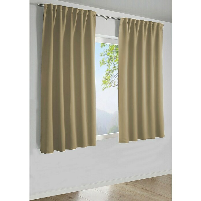 Schlaufenschal Dimout (Natur, L x B: 175 x 140 cm) | BAUHAUS
