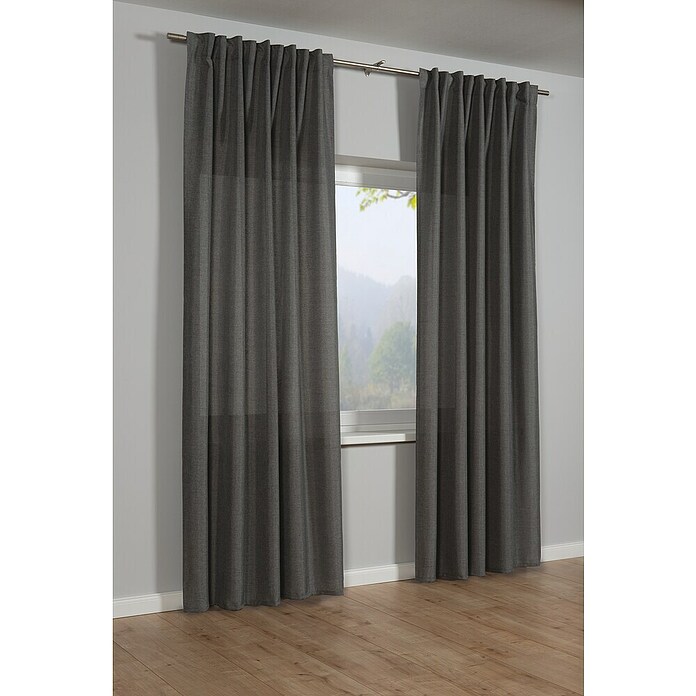 Schlaufenschal (Anthrazit, L x B: 245 x 140 cm) | BAUHAUS